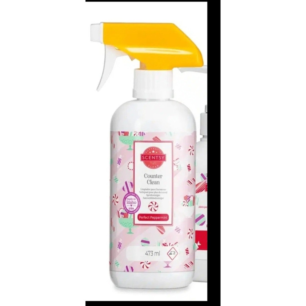 New, Sealed  Scentsy Counter Clean Perfect Peppermint Scent